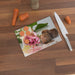 Glass Chopping Board - Chocolate and Roses - printonitshop