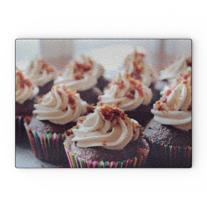 Glass Chopping Board - Cupcakes - printonitshop