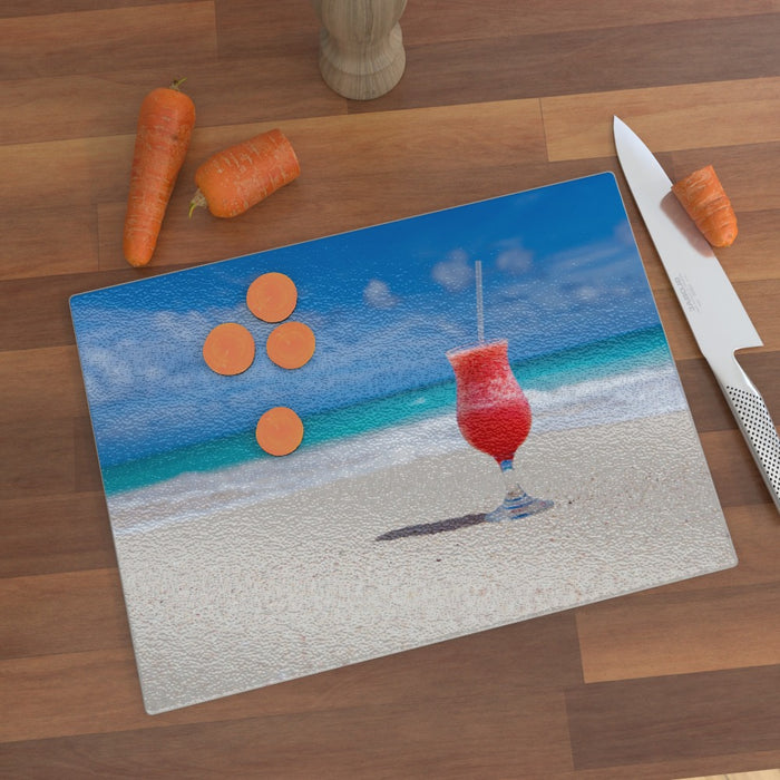 Glass Chopping Boards - Ice Smoothy - printonitshop