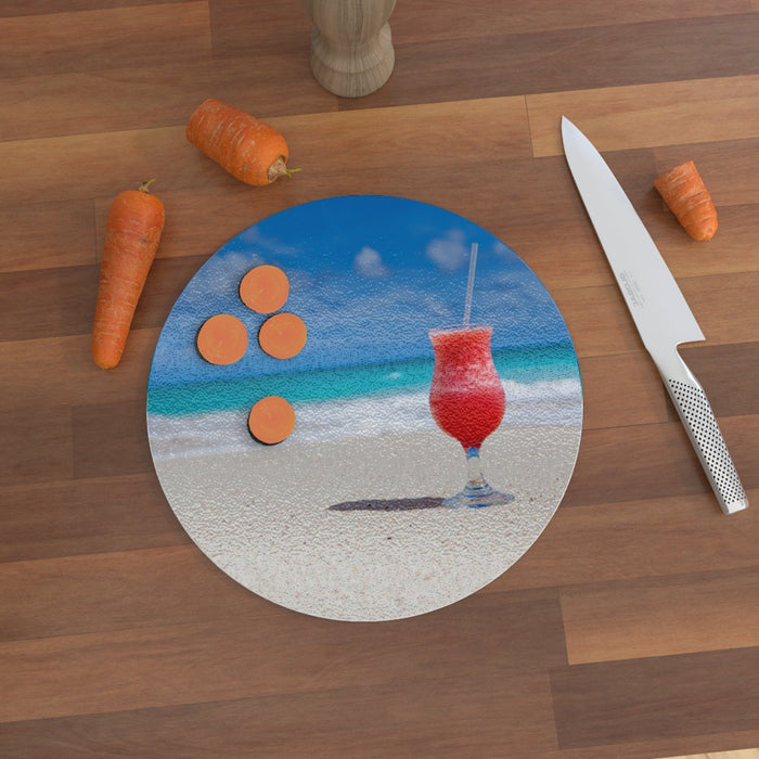 Glass Chopping Boards - Ice Smoothy - printonitshop