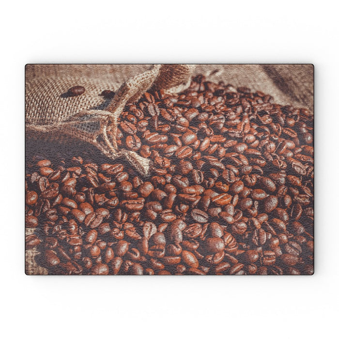 Glass Chopping Boards - Coffee Beans - printonitshop