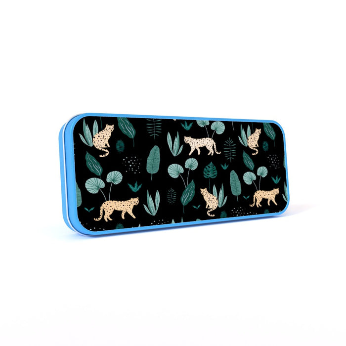 Pencil Tins - Lazy Leopard - printonitshop