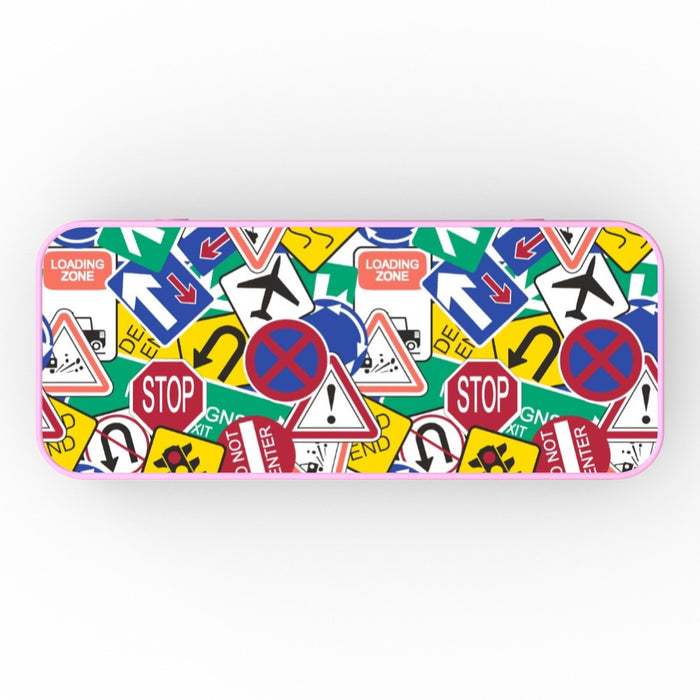 Pencil Tins - Road Signs - printonitshop