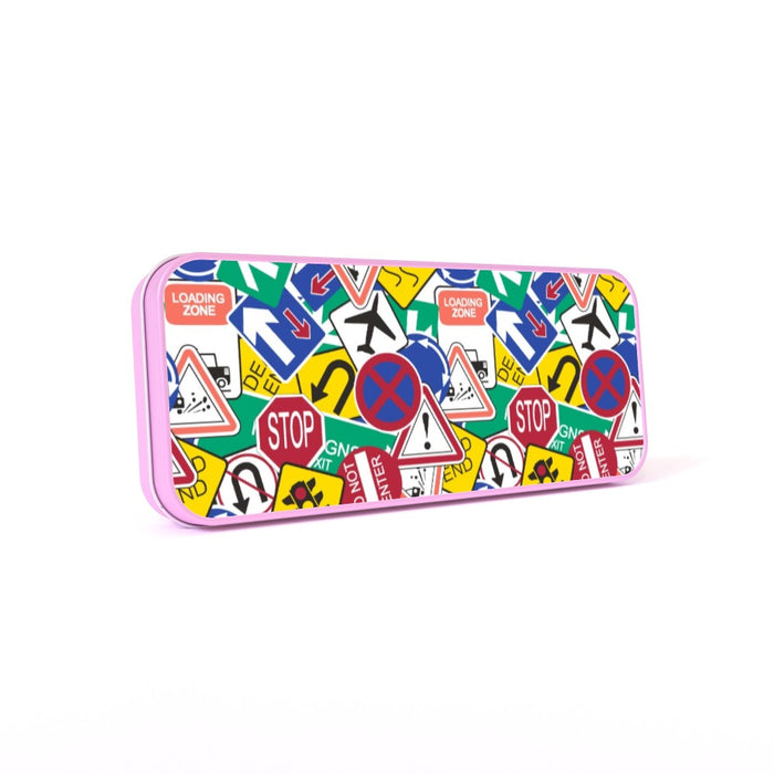 Pencil Tins - Road Signs - printonitshop