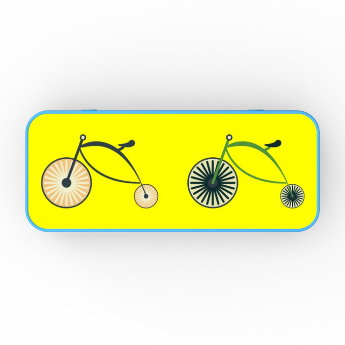 Pencil Tins - On Ya Bike Yellow - printonitshop