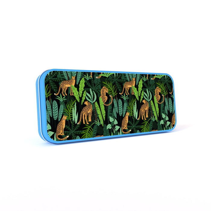 Pencil Tins - Leopard in the Jungle - printonitshop