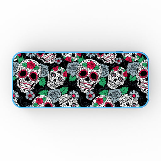 Pencil Tins - Skulls and Roses - printonitshop