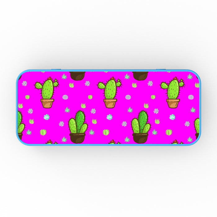 Pencil Tins - Cactus on Pink - printonitshop