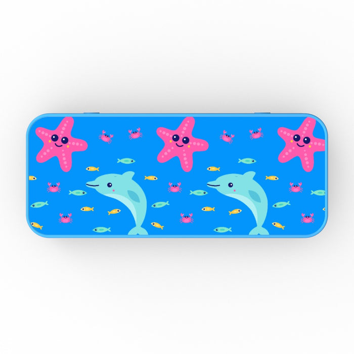 Pencil Tins - Dolphin and Starfish - printonitshop