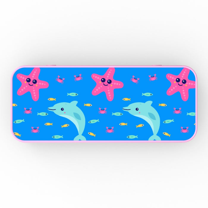 Pencil Tins - Dolphin and Starfish - printonitshop