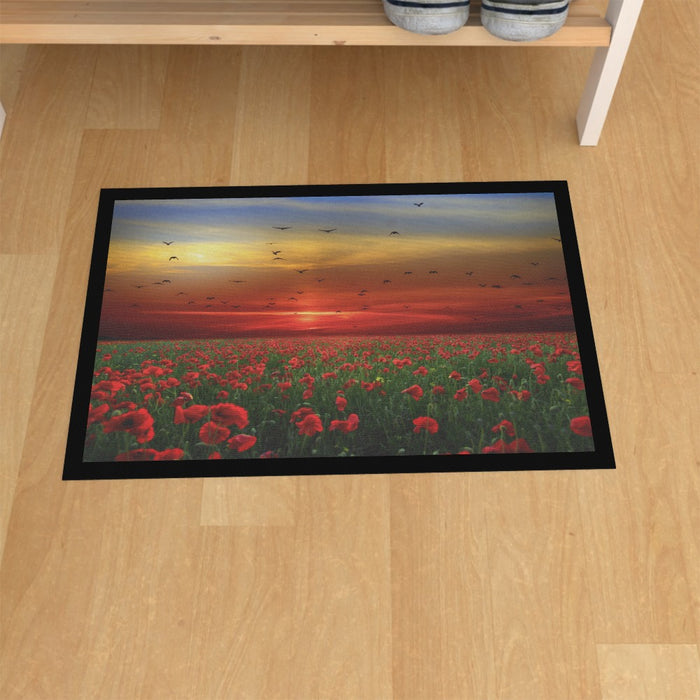 Floor Mats - Poppy Fields - printonitshop