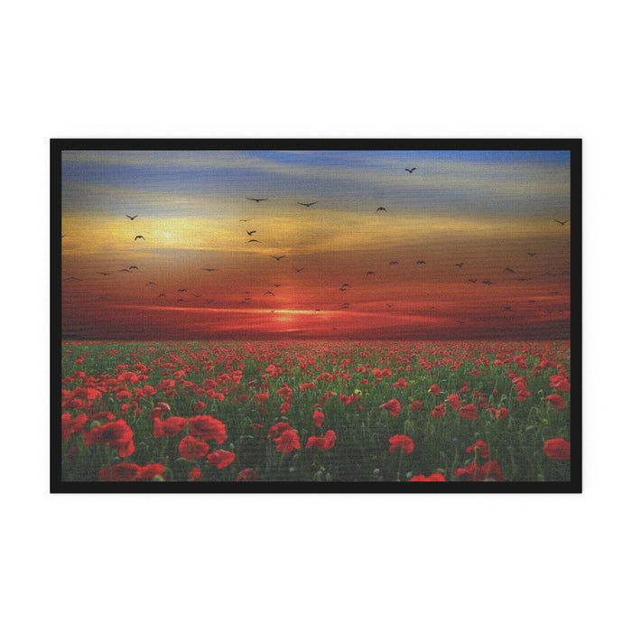 Floor Mats - Poppy Fields - printonitshop