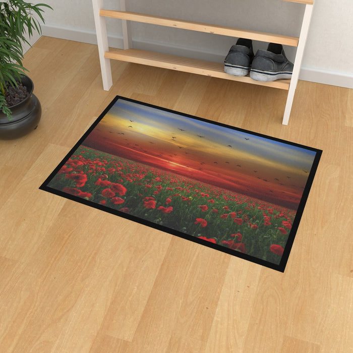 Floor Mats - Poppy Fields - printonitshop