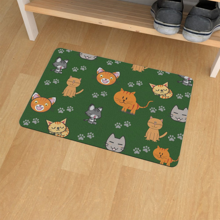 Floor Mats - Cat Friends - printonitshop