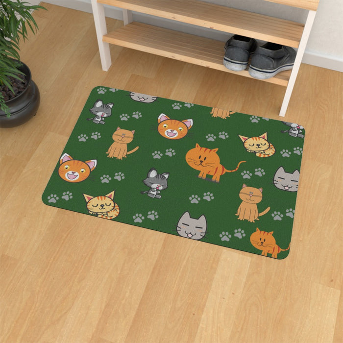 Floor Mats - Cat Friends - printonitshop