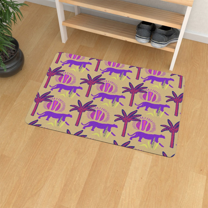 Floor Mats - Purple Panthers - printonitshop