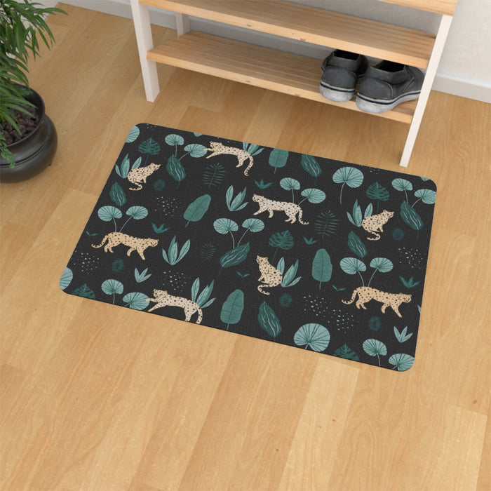 Floor Mats - Lazy Leopards - printonitshop