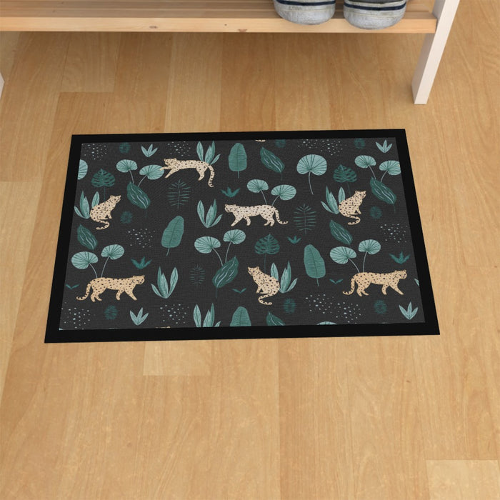 Floor Mats - Lazy Leopards - printonitshop