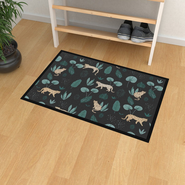 Floor Mats - Lazy Leopards - printonitshop