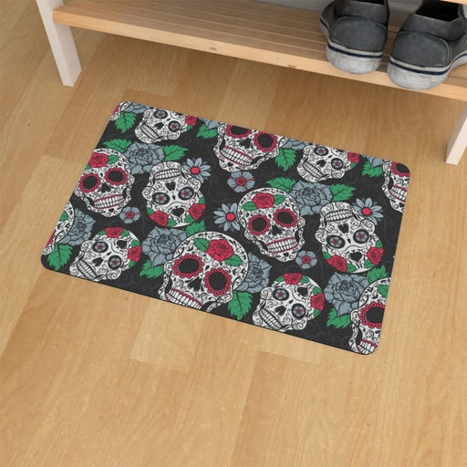 Floor Mats - Skulls and Roses - printonitshop