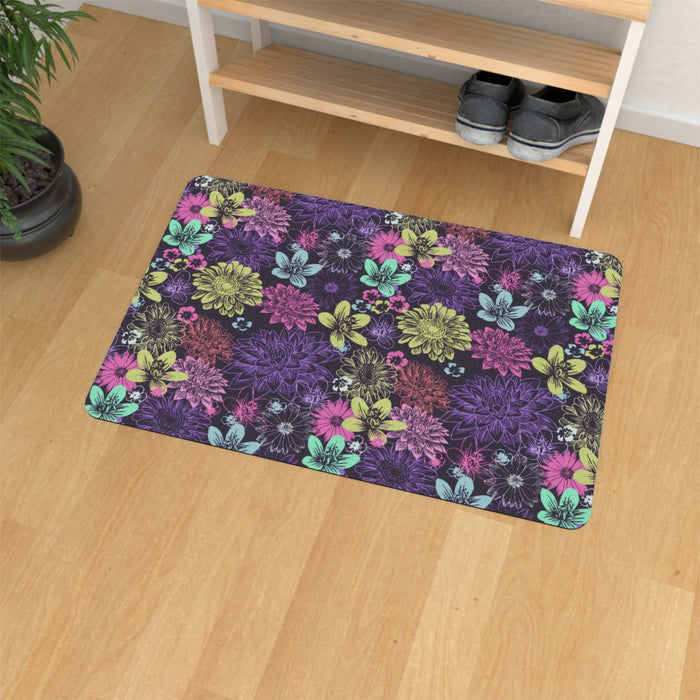 Floor Mats - Flowers - printonitshop