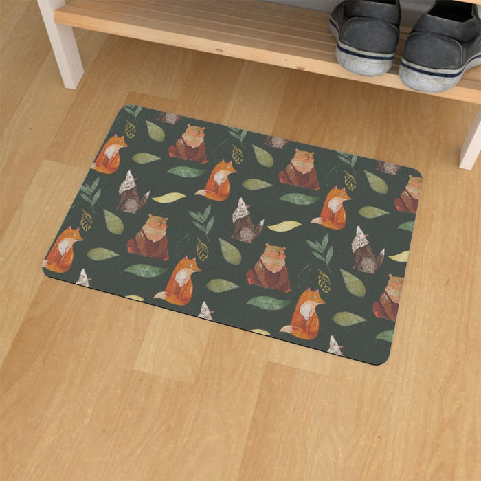 Floor Mats - Bear.Wolf.Fox - printonitshop