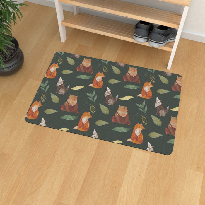 Floor Mats - Bear.Wolf.Fox - printonitshop