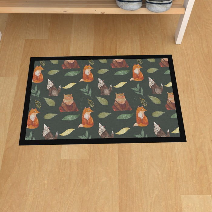 Floor Mats - Bear.Wolf.Fox - printonitshop