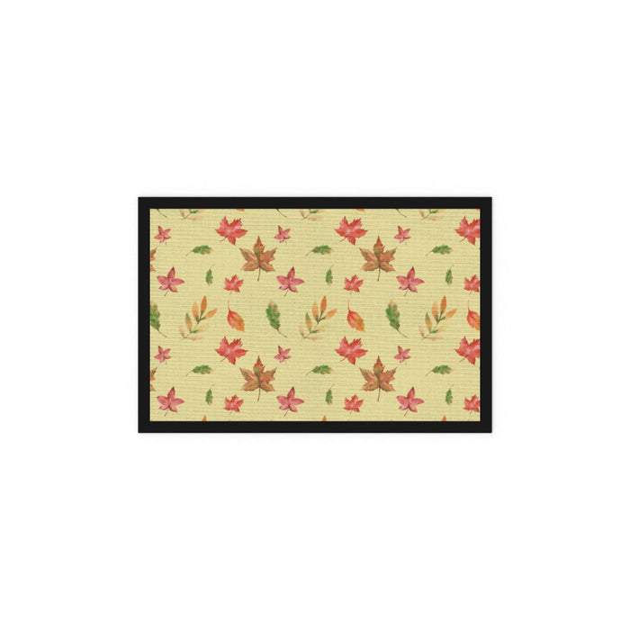 Floor Mats - Autumn Leaves Cream - printonitshop