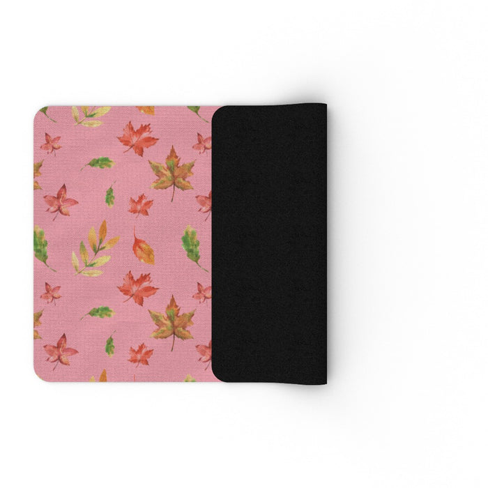 Floor Mats - Autumn Leaves Pink - printonitshop