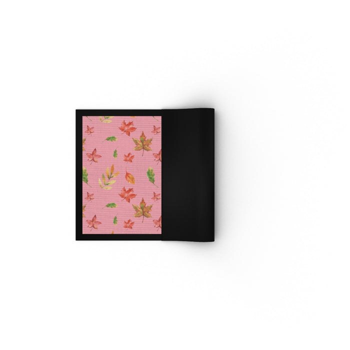 Floor Mats - Autumn Leaves Pink - printonitshop