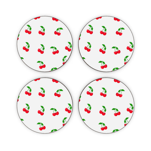 Coasters - White Cherries - printonitshop