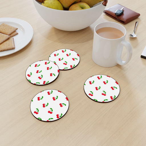 Coasters - White Cherries - printonitshop