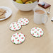 Coasters - White Cherries - printonitshop