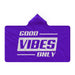 Hooded Blanket - Good Vibes Only - printonitshop