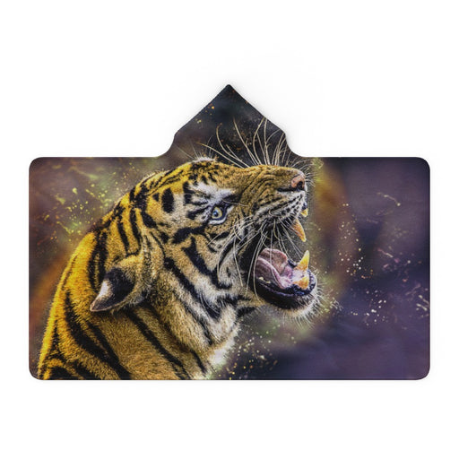 Hooded Blanket - Digital Tiger - printonitshop