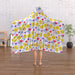 Hooded Blanket - Yellow Flowers - printonitshop