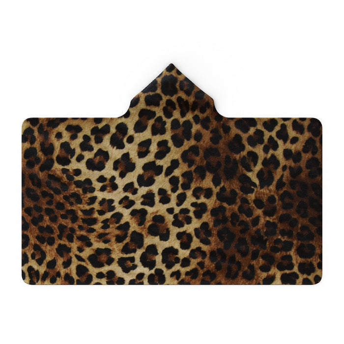 Hooded Blanket - Leopard - printonitshop