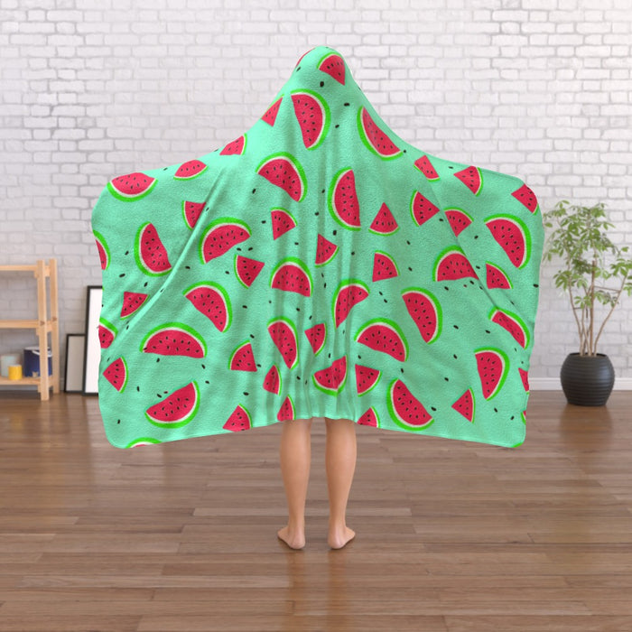 Hooded Blanket - Melons - printonitshop