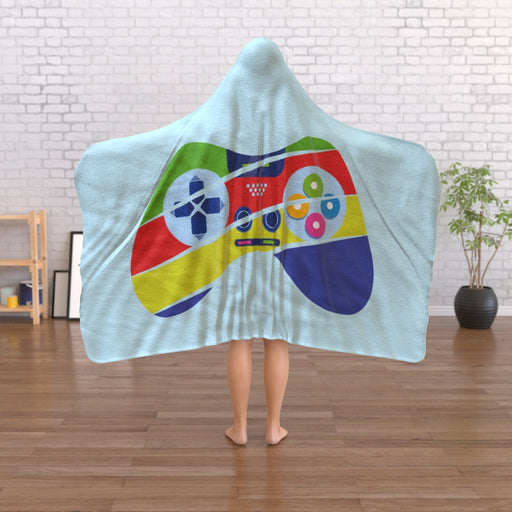 Hooded Blanket - XBox Controller - printonitshop