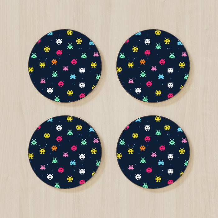 Coasters - Invaders - printonitshop