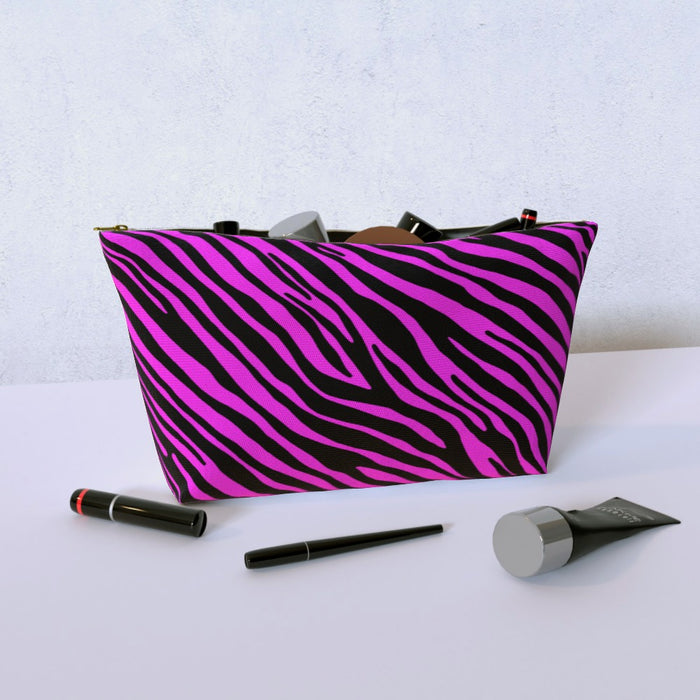 Cosmetic Bag - Pink Zebra - printonitshop