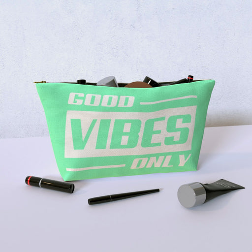 Cosmetic Bag - Good Vibes Only Citrus - printonitshop