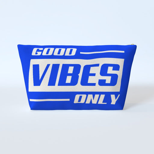 Cosmetic Bag - Good Vibes Only Blue - printonitshop