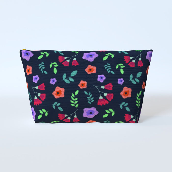 Cosmetic Bag - Dark Flowers - printonitshop