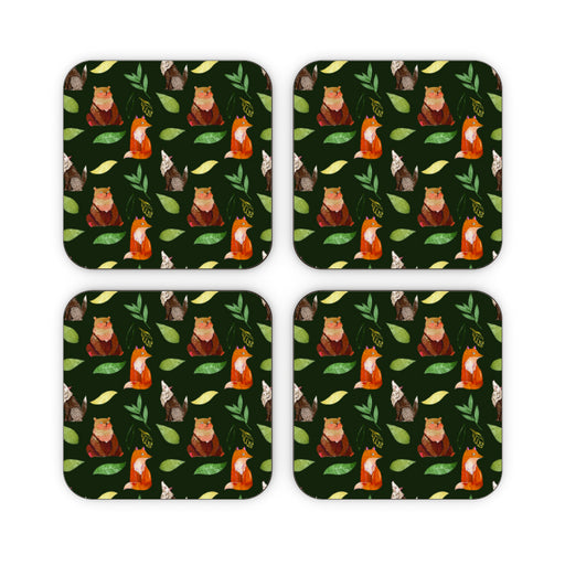 Coasters - Bear.Wolf.Fox - printonitshop