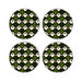 Coasters - Abstract Green - printonitshop