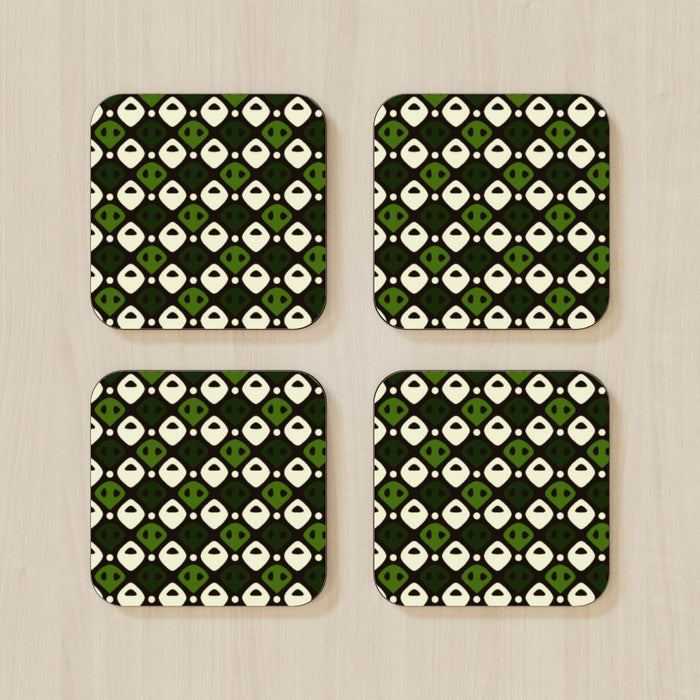 Coasters - Abstract Green - printonitshop