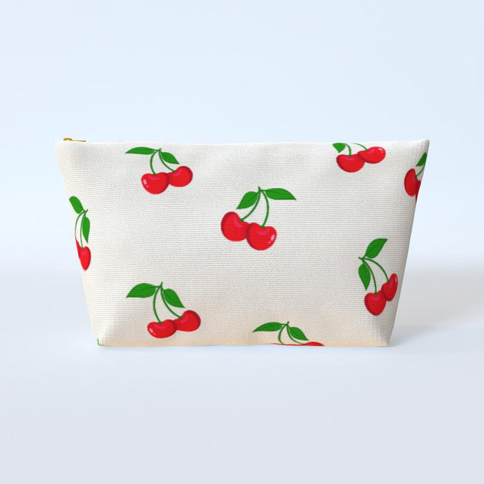 Cosmetic Bag - White Cherries - printonitshop