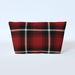 Cosmetic Bag - Textured Fabric Red - printonitshop